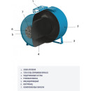 Гидроаккумулятор горизонтальный CIMM AFOSB CE 20 -3/4' (532010/01)