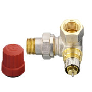 Термоклапан Danfoss (Данфосс) RA-N 15, угловой левый