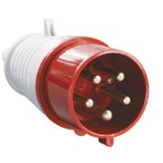 Вилка переносная IEK 015 3P+PE+N 16A 380В IP44