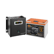 Комплект резервного питания LP (LogicPower) ИБП + литиевая (LiFePO4) батарея (UPS W500+ АКБ LiFePO4 820Wh)