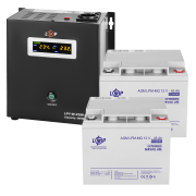 Комплект резервного питания LogicPower W800 + мультигелевая батарея 1080 Ватт (UPS W800+ АКБ MG 1080W) (23190)