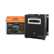 Комплект резервного питания LP (LogicPower) ИБП + литиевая (LiFePO4) батарея (UPS W2500+ АКБ LiFePO4 1280Wh)