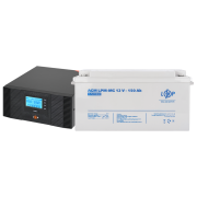 Комплект резервного питания LP (LogicPower) ИБП + мультигелевая батарея (UPS B1500 + АКБ MG 1800W)