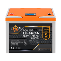 Комплект резервного живлення LP (LogicPower) ДБЖ + літієва (LiFePO4) батарея (UPS B430+ АКБ LiFePO4 1280W)