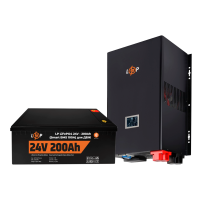 Комплект резервного живлення LP (LogicPower) ДБЖ + літієва (LiFePO4) батарея (UPS 3600VA + АКБ LiFePO4 5120W) (20490)