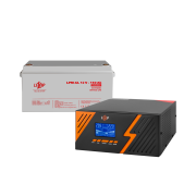 Комплект резервного живлення ДБЖ + гелева батарея (UPS B1500 + АКБ GL 1800Wh) (29693)