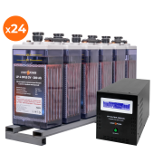 Комплект резервного питания для предприятий LP (LogicPower) ИБП + OPzS батарея (UPS B6000 + АКБ OPzS 15456W) (19672)