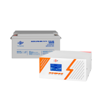 Комплект резервного живлення LP (LogicPower) ДБЖ + мультигелева батарея (UPS B1500 + АКБ MG 1800Wh) (29701)