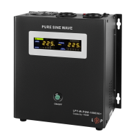 ДБЖ з правильною синусоїдою 12V LPY-W-PSW-1000VA+(700Вт)10A/20A