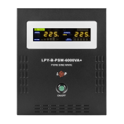 ДБЖ з правильною синусоїдою 48V LPY-B-PSW-6000VA+(4200Вт)10A/20A (6615)