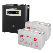 Комплект резервного питания LP (LogicPower) ИБП + гелевая батарея (UPS W1500 + АКБ GL 2400W) (19801)