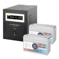 Комплект резервного живлення LP (LogicPower) ДБЖ + гелева батарея (UPS B6000 + АКБ GL 4800W) (18059)