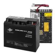 Блок безперебійного живлення з АКБ GV-007-UPS-A-1203-8A-18Ah (20375)