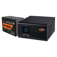 Комплект резервного живлення LP (LogicPower) ДБЖ + літієва (LiFePO4) батарея (UPS 1500VA + АКБ LiFePO4 1280W) (20484)