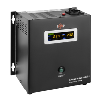ДБЖ з правильною синусоїдою 12V LPY-W-PSW-800VA+(560Вт)5A/15A (4143)