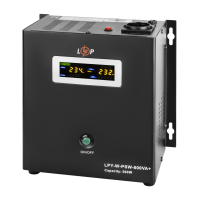 ДБЖ з правильною синусоїдою 12V LPY-W-PSW-800VA+(560Вт)5A/15A (4143)