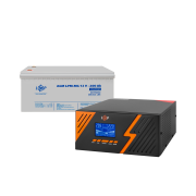 Комплект резервного живлення LP (LogicPower) ДБЖ + мультигелева батарея (UPS B1500 + АКБ MG 2400Wh) (29716)