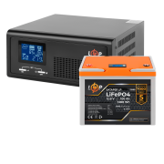 Комплект резервного живлення LP (LogicPower) ДБЖ + літієва (LiFePO4) батарея (UPS B430+ АКБ LiFePO4 1280W)