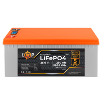 Комплект резервного живлення LP (LogicPower) ДБЖ + літієва (LiFePO4) батарея (UPS W5000+ АКБ LiFePO4 5888W)