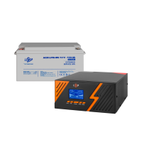 Комплект резервного живлення LP (LogicPower) ДБЖ + мультигелева батарея (UPS B1500 + АКБ MG 1800Wh) (29700)