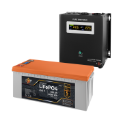 Комплект резервного живлення LogicPower W1500 + літієва (LiFePO4) батарея 4096Wh (29592)