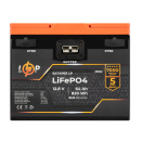 Аккумулятор LP LiFePO4 12,8V - 64 Ah (820Wh) (BMS 80A/40А) пластик 2XT90 4USB стартер (LP25302)