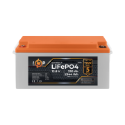 Аккумулятор LP LiFePO4 12,8V - 230 Ah (2944Wh) (BMS 200A/100А) пластик Smart BT (LP25559)