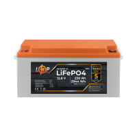 Акумулятор LP LiFePO4 12,8V - 230 Ah (2944Wh) (BMS 200A/100А) пластик Smart BT