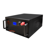 Акумулятор LP LiFePO4 51,2V - 100 Ah (5120Wh) (Smart BMS 200A/100А) з LCD метал Smart RM