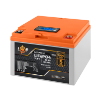 Акумулятор LP LiFePO4 12,8V - 32 Ah (410Wh) (BMS 50А/25A) пластик LCD
