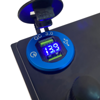 Акумулятор LP LiFePO4 універсальний із зарядним пристроєм 12V (12,8V) - 50 Ah (640Wh) (BMS 50A/25А) пластик
