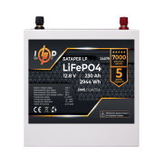 Аккумулятор LP LiFePO4 12V (12,8V) - 230 Ah (2944Wh) (BMS 150A/75А) металл (LP24079)