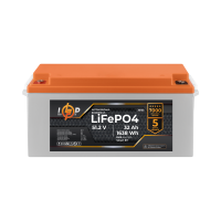Акумулятор LP LiFePO4 51,2V - 32 Ah (1638Wh) (BMS 64A/32А) пластик LCD Smart BT