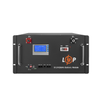 Акумулятор LP LiFePO4 48V (51,2V) - 230 Ah (11776Wh) (Smart BMS 200A) с LCD RM