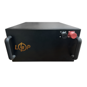 Аккумулятор LP LiFePO4 51,2V - 100 Ah (5120Wh) (BMS 150A/75А) металл RM (LP23410)