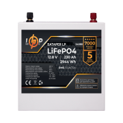 Аккумулятор LP LiFePO4 12V (12,8V) - 230 Ah (2944Wh) (BMS 150A/75А) металл для ИБП (LP24080)