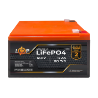 Акумулятор LP LiFePO4 12V (12,8V) - 12 Ah (154Wh)
