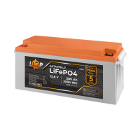 Акумулятор LP LiFePO4 12,8V - 280 Ah (3584Wh) (BMS 150A/75А) пластик для ДБЖ