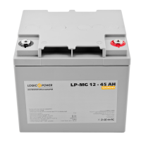 Акумулятор мультигелевий LP-MG 12V - 45 Ah Silver