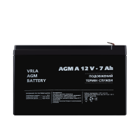 Акумулятор для сигналізації AGM А 12V - 7 Ah