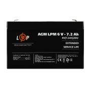 Акумулятор AGM LPM 6V - 7.2 Ah (LP3859)