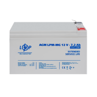 Акумулятор мультигелевий LPM-MG 12V - 7.2 Ah