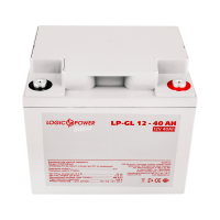 Акумулятор гелевий LP-GL 12V - 40 Ah Silver