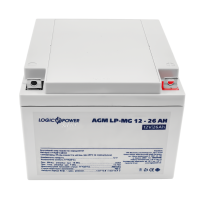 Акумулятор мультигелевий LP-MG 12V - 26 Ah Silver