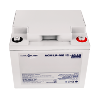 Акумулятор мультигелевий LP-MG 12V - 40 Ah Silver