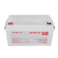 Акумулятор гелевий LP-GL 12V - 65 Ah Silver
