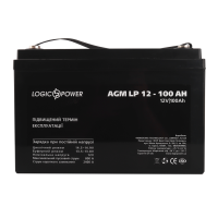 Акумулятор AGM LP 12V - 100 Ah Silver