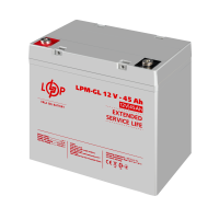 Акумулятор гелевий LPM-GL 12V - 45 Ah