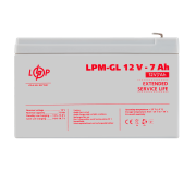 Аккумулятор гелевый LPM-GL 12V - 7 Ah (LP6560)