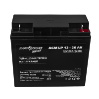 Акумулятор AGM LP 12V - 20 Ah Silver